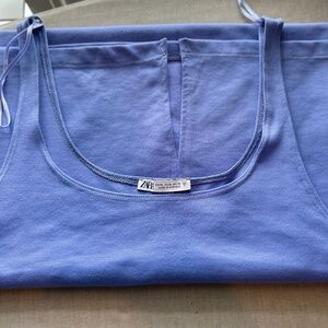 Brand new light blue knee length Zara dress